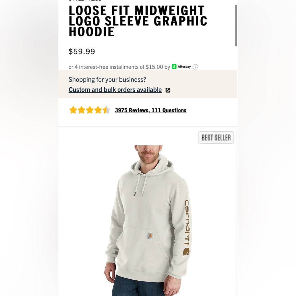 Carhartt Men's Graphic Hoodie